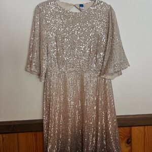 Old Navy Ombré sequin dress